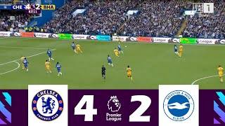 Chelsea vs Brighton 42  Premier League 202425  Match Highlights [upl. by Nnaitsirk]