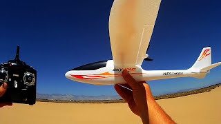 WLToys F959 Sky King 3 Channel RC Airplane Review [upl. by Apoor922]