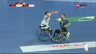 Chile vs Egypt  1st IHF FouraSide Wheelchair Handball World Championship main round [upl. by Ming226]