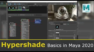 Hypershade Basics in Maya 2020 [upl. by Burley]