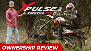 Hero Xpulse 200 Pro 4V Ownership Review ⚡ The Underdog Of ADV Motorcycles [upl. by Lefton]