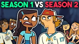 Total Drama Island 2023 Season 1 Vs Season 2 [upl. by Eissim]