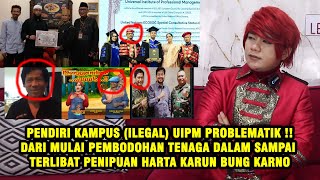 FIX KAMPUS TIDAK TERDAFTAR ‼️ KEJANGGALAN UIPM RAFFI AHMAD HINGGA PENIPUAN HARTA BUNG KARNO [upl. by Shem556]