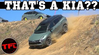 I Drive The New 2023 Kia Sportage Where Most Won’t  First Drive amp Sketchy OffRoad Review [upl. by Buiron]