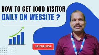 How to Get 1000 Visitor Daily On Website  Google Analytics Traffic  Boost Your Traffic [upl. by Gassman]