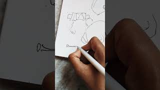 Notice board pin pen drawing process easily [upl. by Mosera]