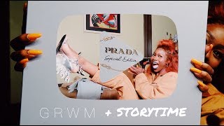 GRWM│SIDE BIH STORYTIME  NEW BUYS [upl. by Sumer]