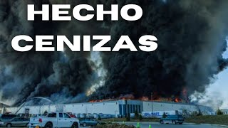 Walmart en Guadalajara se incendia hecho cenizas hasta los cimientos INTENCIONADO O ACCIDENTE [upl. by Ierna]