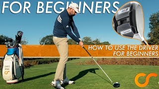 HOW TO HIT THE DRIVER FOR BEGINNERS [upl. by Tannenbaum]