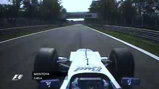 Juan Pablo Montoyas recordbreaking lap of Monza  2004 Italian GP [upl. by Hephzibah614]