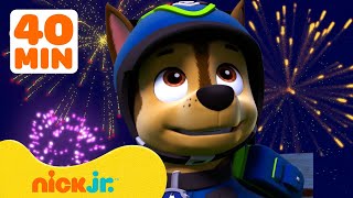 PAW Patrol Pups Have the Best Day Ever w Chase Marshall amp Skye  40 Minute Compilation  Nick Jr [upl. by Aleusnoc983]