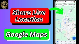 How To Share Live Location On Google Maps  Google Map Se Live Location Kaise Bheje [upl. by Anomor]