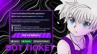 BAIXANDO E CONFIGURANDO BOT DE TICKET AVANÇADO PARA DISCORD GRATIS [upl. by Veleda]