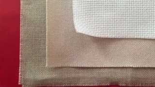 Cross Stitch 26  Part 1 Aida Vs Evenweave amp Linen [upl. by Heinrick]