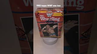 Collectible of the day 48 1985 Topps WWF wax box [upl. by Suzanne]