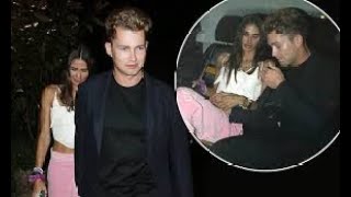 AJ Pritchard and his girlfriend Zara Zoffany put on a lovedup display as they enjoy a night out [upl. by Ivana579]