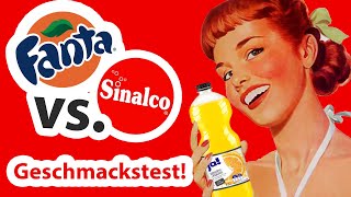 Orangenlimonaden TEST  Fanta Sinalco Bluna am Geschmack erkennen  PodNSpoon [upl. by Yeniar]