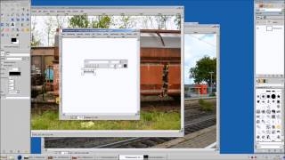 GIMP für Zusianer 7 Textwerkzeug [upl. by Hadihahs637]