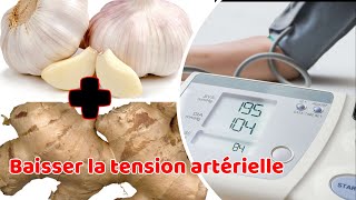 2 remèdes naturels contre lhypertension  pour baisser la tension artérielle [upl. by Lesly632]