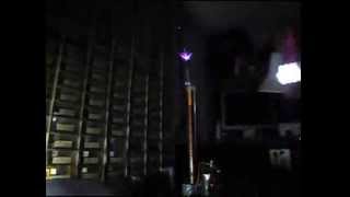 Small vacuum tube tesla coil PL519 with interrupter [upl. by Rodina]