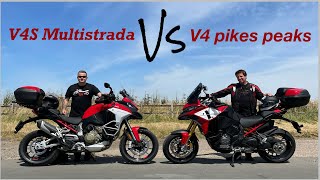 Multistrada V4S Vs V4 pikes peak is it worth the extra 5K… [upl. by Bucky]