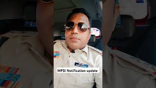 MPSI Update motivation mpsi mppsc mppolice india mp [upl. by Mitzl]