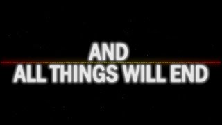 Avenged SevenfoldKaraokeInstrumentalAnd All Things Will End [upl. by Grunberg]