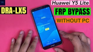 Huawei Y5 Lite Bypass Google Account LockReset frp [upl. by Natty]