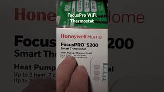 New Honeywell WiFi Thermostat hvac hvaclife [upl. by Ecylla]