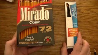 Papermate Mirado Black Warrior vs Mirado Classic pencil  Improved [upl. by Namqul]