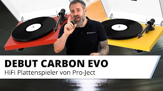 ProJect Debut Carbon EVO Plattenspieler [upl. by Aillimac]