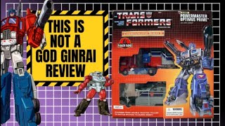 Powermaster Optimus Prime and Apex Armour Review [upl. by Hseham]