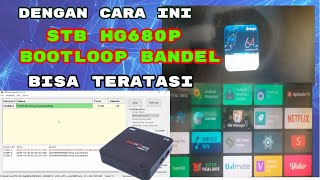 Perbaiki STB HG680P bootloop bandel di kira IC emmc nya [upl. by Euk]