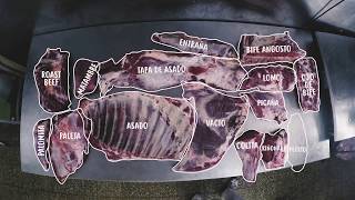 El mapa de la carne ¿Cómo son los cortes argentinos [upl. by Ayoras152]