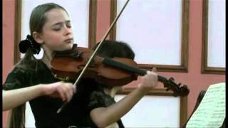 HWieniawski Polonaise Ddur  Pastukhova Alisa [upl. by Domph57]