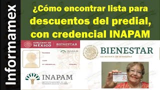 Lista de descuento predial en todo Mexico ¿Cómo encontrar lista [upl. by Lamdin]