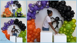 🕷RAGNO FATTO CON I PALLONCINI🕷  HOW TO MAKE A BALLOON SPIDER 🎃 Hallowen 34 [upl. by Eiten323]