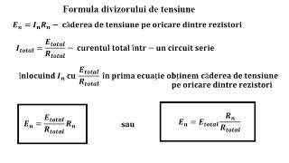 Circuite divizoare de tensiune [upl. by Lrig]