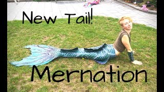 Mernation Full Silicone Tail Unboxing  Mermaid Mari Livestream [upl. by Gresham]