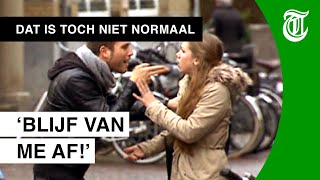 Scheldpartij op terras loopt uit de hand  DAT IS TOCH NIET NORMAAL 03 [upl. by Nnaid87]