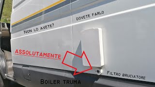 Camper amp Van  Boiler Truma a gas cosa non deve assolutamente mancare [upl. by Joannes]