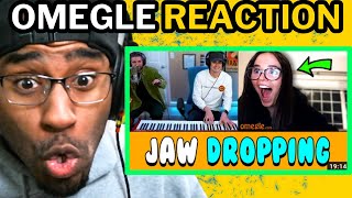 Pianist and Rapper AMAZE Strangers on Omegle REACTION [upl. by Euqirat]