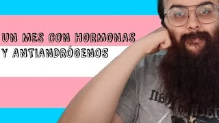 Un Mes de Reemplazo de Hormonas HRT  MTF [upl. by Kellia]