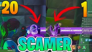 VACILO a SCAMER en SU DIRECTO  Albertisment  FORTNITE [upl. by Louis827]