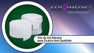 Fita de Silicone Para Cicatriz Anti Quelóide [upl. by Einahpit]