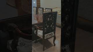 Dining table design  dining table decoration ideas  dining room  chiniot furniture  luxury [upl. by Alak]