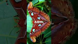 Meet the Atlas Moth one of the largest moth shorts facts moths short animals insects viral [upl. by Nnaear]