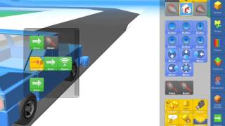 Blocksworld HD Blocksworld hd how to make a automated driving car [upl. by Ahiel]