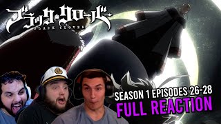 Light vs Time  Black Clover Season 1 Episodes 2628 REACTION [upl. by Annaej]