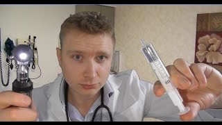 ASMR  Ear Examination and Cleaning Dr Roleplay [upl. by Wassyngton]